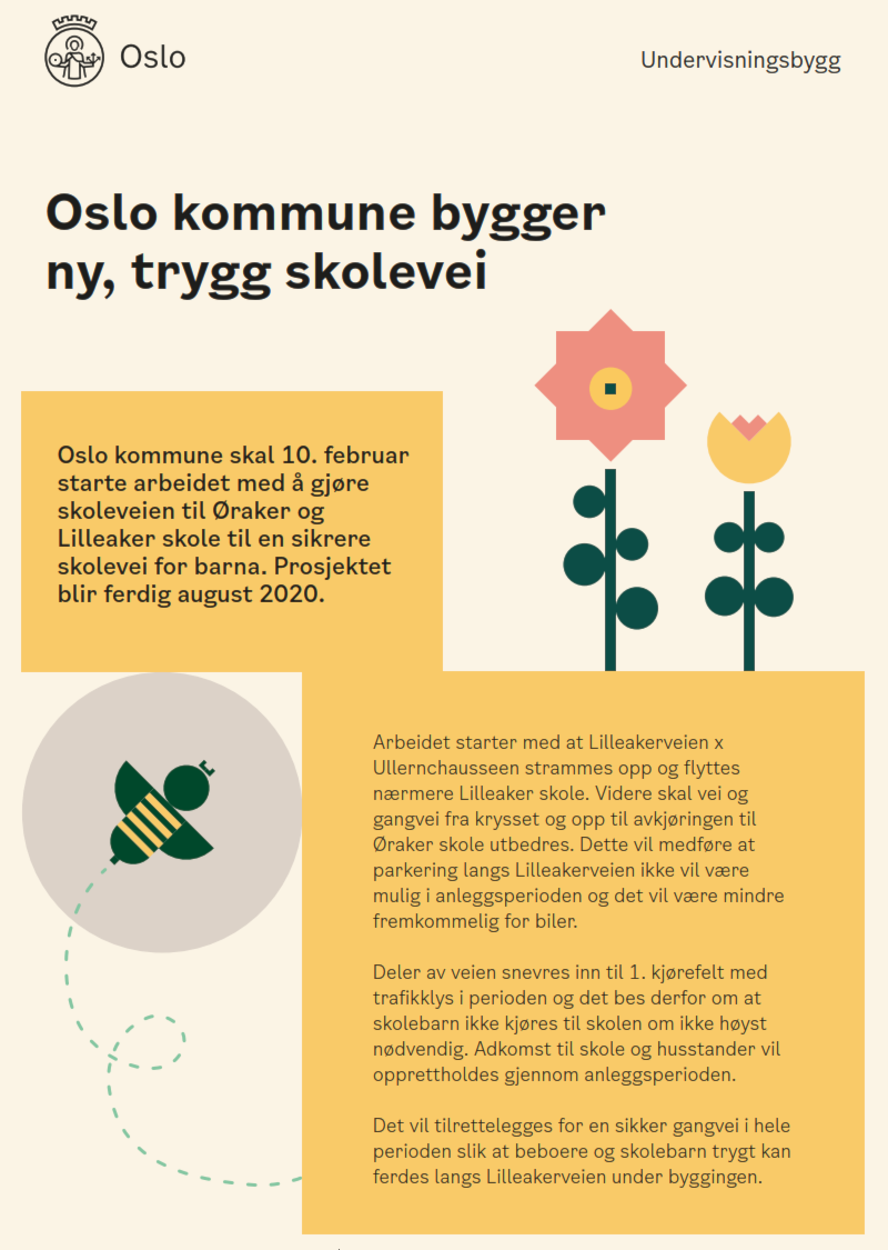 Byggearbeid, redusert atkomst